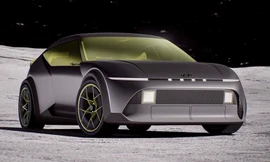 Hé lộ thiết kế xe điện hoàn toàn mới của Hyundai