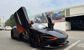 Siêu xe McLaren 750S với màu sơn độc nhất xuất hiện tại Hà Nội