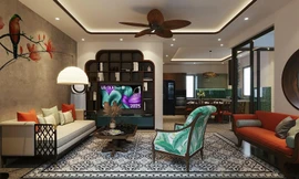 Biệt thự phong cách Indochine đương đại gây 'thương nhớ'