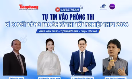 Báo Tiền Phong đồng hành cùng sĩ tử bằng chuỗi livestream đặc biệt