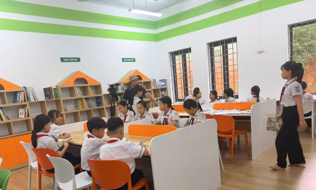 Học sinh Ams xây thư viện, mang tri thức đến trẻ em vùng khó
