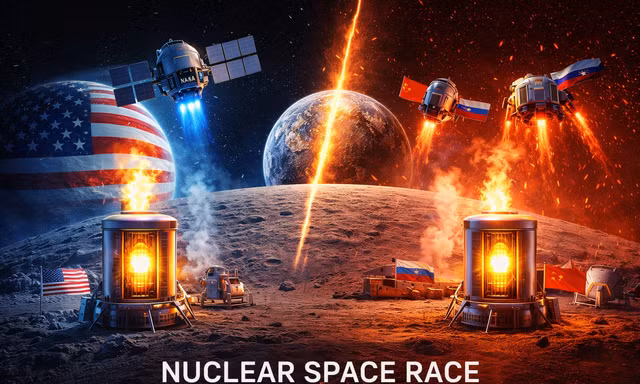 Mỹ tăng tốc đưa lò hạt nhân lên Mặt Trăng: Cuộc đua năng lượng ngoài không gian nóng lên