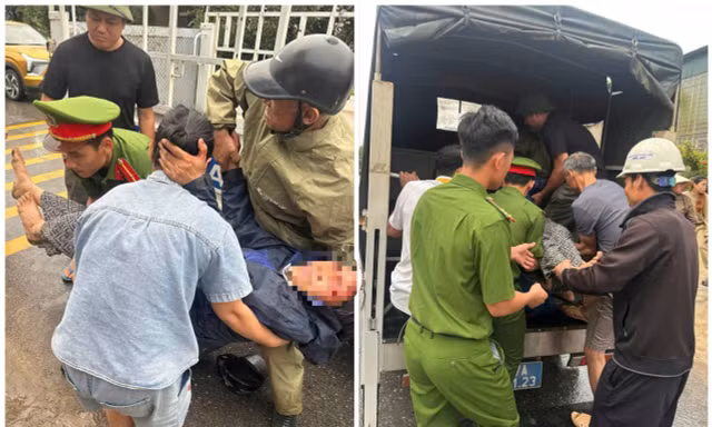 Công an dùng xe công vụ vượt 30km đường núi, đưa người phụ nữ gặp nạn đi cấp cứu kịp thời