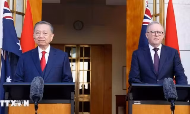 Báo chí Australia đưa tin đậm nét về chuyến thăm của Tổng Bí thư, Chủ tịch nước Tô Lâm