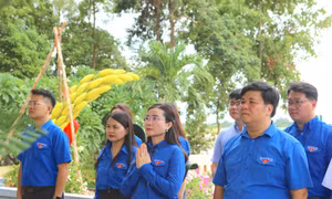 Hoạt động tri ân của Trung ương Đoàn trên ‘đất lửa’ Quảng Trị