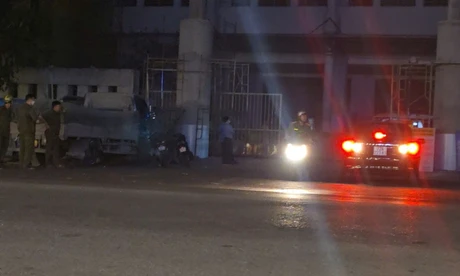 Dừng thi công Nhà thi đấu Phú Thọ sau vụ sập giàn giáo làm 2 người thương vong