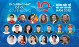 [Infographic] 19 đề cử Gương mặt trẻ Việt Nam tiêu biểu 2025
