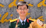 Nam sinh tốt nghiệp loại giỏi Học viện Quân y được phong hàm Thượng úy