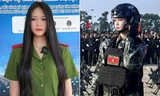 Nữ chiến sĩ khối Cảnh sát đặc nhiệm gây sốt với clip hiến tóc hút triệu lượt xem