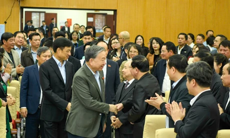 Tổng Bí thư Tô Lâm tiếp xúc cử tri TP Hà Nội