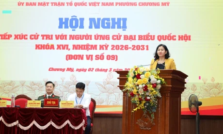 Cam kết giữ mối liên hệ chặt chẽ với cử tri, thực sự là cầu nối giữa Nhân dân và Quốc hội