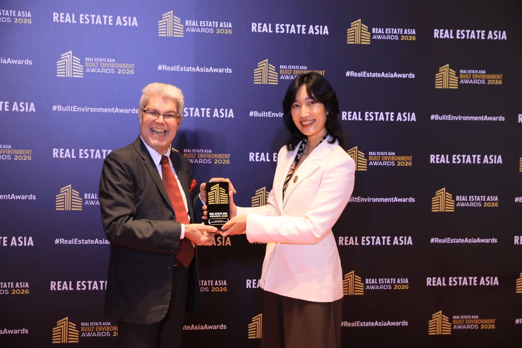 Masterise Homes nhận danh hiệu 'Developer Of The Year' tại Real Estate Asia Awards 2026