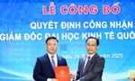 Tân Giám đốc Đại học Kinh tế Quốc dân là ai?
