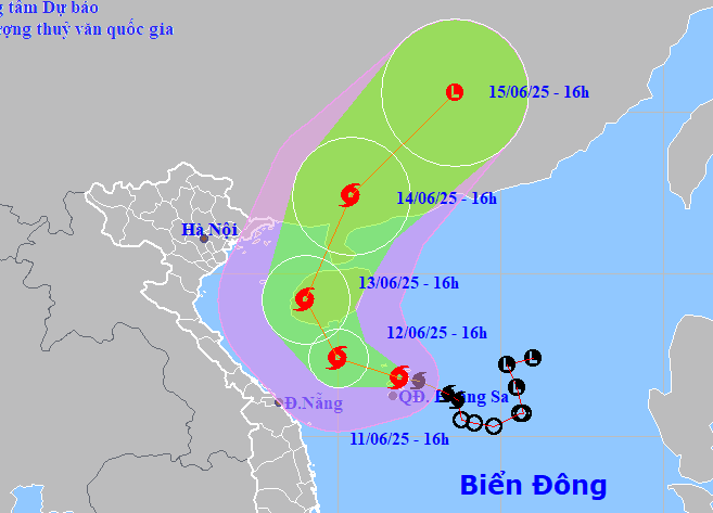 Nhận định mới nhất về đường đi của bão số 1. Nhận định mới nhất về đường đi của bão số 1.