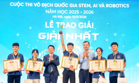Lộ diện những nhà vô địch Quốc gia STEM, AI và Robotics