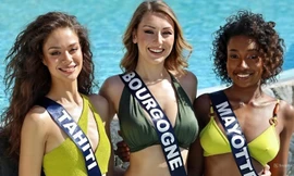 30 thí sinh Hoa hậu Pháp khoe dáng với áo tắm