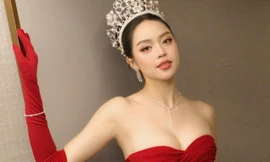 Thanh Thủy dự chung kết Hoa hậu Quốc tế Singapore