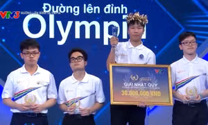 Nam sinh Chuyên Hùng Vương - Phú Thọ giành vé vào Chung kết năm Olympia 26