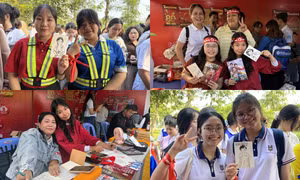 Đến Chủ Nhật Đỏ 2026, nhận tranh vẽ hoạt hình và thư pháp thông điệp cá nhân