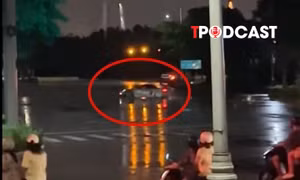 NÓNG 5/6: Xác định được người lái ô tô Porsche gây náo loạn khu đô thị Sala