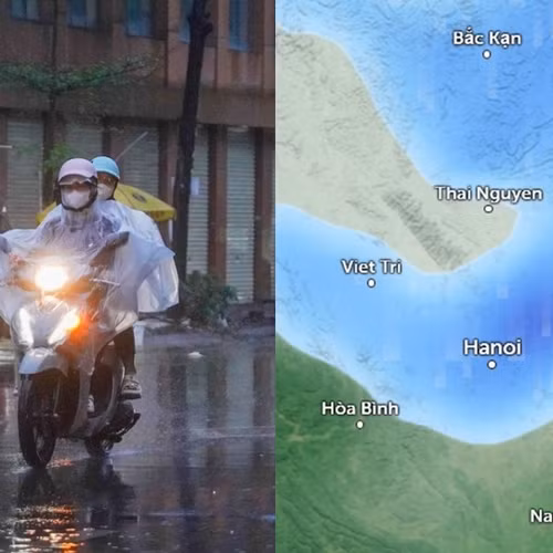 Hà Nội giảm nóng đáng kể, dự báo có mưa dông trong tối nay và ngày mai