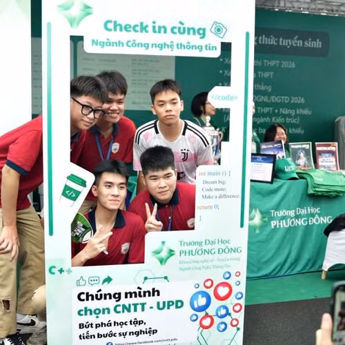 Cơ hội trải nghiệm đỉnh nóc cho teen mê khám phá tại Ngày hội tuyển sinh khối các ngành Khoa học và Công nghệ 2026