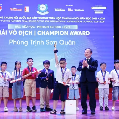 AIMO 2026: Khoảnh khắc rực rỡ gọi tên 9 nhà Vô địch Quốc gia