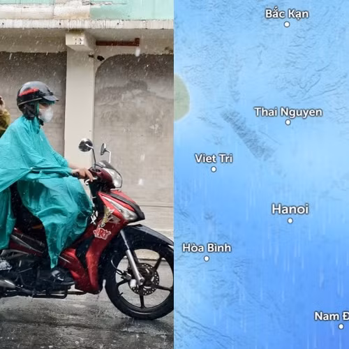 Dự báo Hà Nội có thể mưa tới ngày 21/5, nhiệt độ thay đổi thế nào?