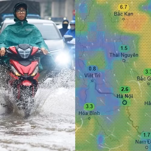 Dự báo Hà Nội mưa kéo dài sang đầu tháng 8, thời tiết mát mẻ