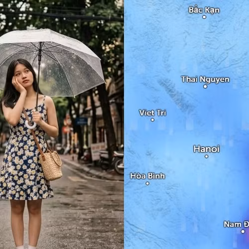 Dự báo Hà Nội đón mưa dông từ đêm 22/7, sẽ kéo dài đến bao giờ?