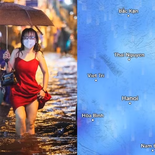 Dự báo Hà Nội có mưa dông từ chiều tối 8/7, sẽ mưa tới hôm nào?
