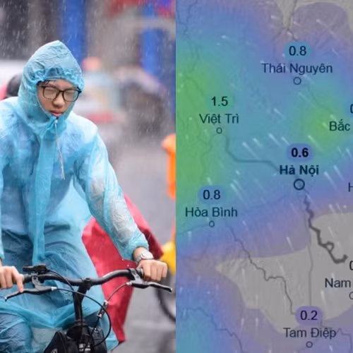 Dự báo các đợt không khí lạnh sẽ về Hà Nội từ giờ cho đến đầu tháng 5