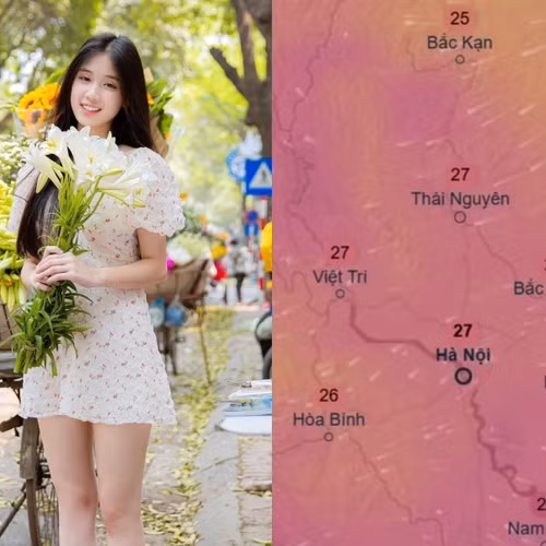 Gió Đông Bắc về khiến Hà Nội giảm nhiệt đáng kể, xuống dưới 30 độ C?