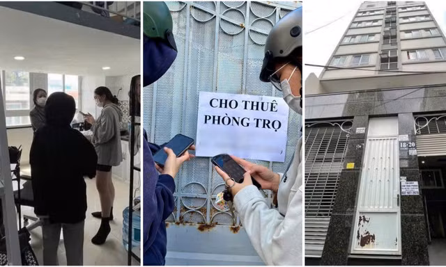 Tân sinh viên vất vả tìm phòng trọ trong ‘cơn bão giá' đầu năm học
