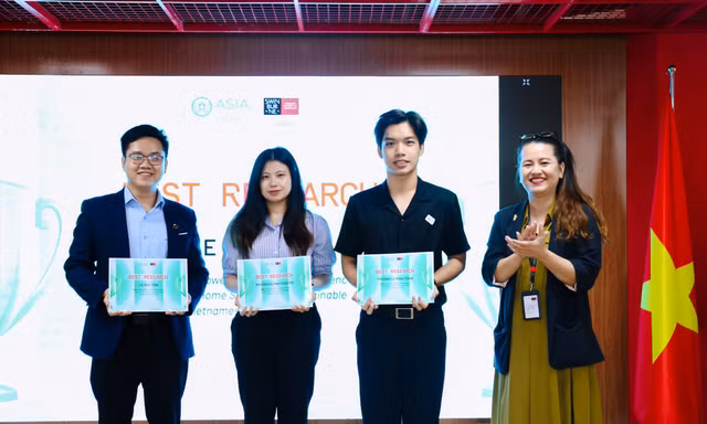 Nam sinh Swinburne Vietnam với thành tích học tập nổi bật và 6 công trình nghiên cứu khoa học 