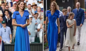 Gia đình William - Kate xuất hiện, cư dân mạng chú ý một điều ở Công nương Kate