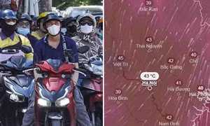 Miền Bắc sắp chuyển từ mưa diện rộng sang nắng nóng