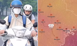 Hà Nội sắp đón gió Đông Bắc liên tục khiến trời hanh khô, kết thúc nóng ẩm