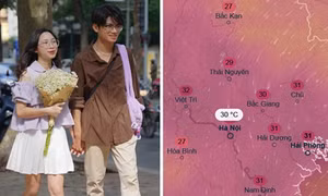 Hà Nội tăng nhiệt lên 30 độ trước khi thay đổi thời tiết, hôm nào có thể mưa?
