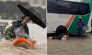 Nhiều người bị tê tay khi đi qua điểm ngập nước Hà Nội: Cách nhận biết rò rỉ điện