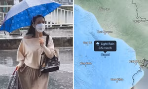 Ngày mai Hà Nội có mưa do hoàn lưu bão số 13 Kalmaegi, hôm nào mưa nhiều nhất?