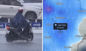 Thời tiết Hà Nội tăng oi nóng trước khi thay đổi, dự báo sẽ mưa từ tối mai