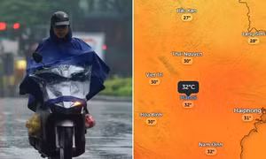 Hà Nội có thời tiết dễ chịu sau nhiều ngày nắng nóng.