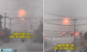 Mặt Trời đỏ rực xuất hiện giữa cơn mưa tầm tã ở TP.HCM là hiện tượng gì?