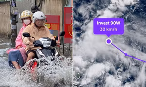 Dự báo áp thấp nhiệt đới sắp vào Biển Đông và mạnh lên, có thể hướng vào đâu?