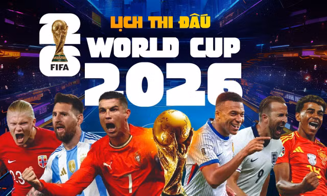 Lịch thi đấu World Cup 2026 mới nhất theo giờ Việt Nam