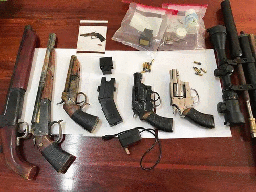 Tang vật của án.