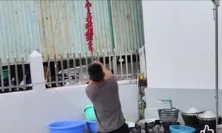 Bị xử phạt vì đốt pháo mừng tân gia 