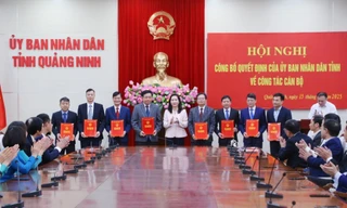 Quảng Ninh kiện toàn nhân sự nhiều cơ quan, đơn vị trọng điểm