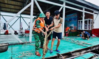 Đặc khu Cô Tô sát cánh cùng dân phòng chống cơn bão số 3